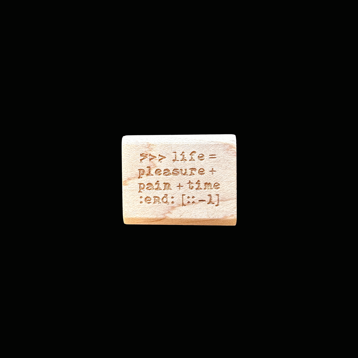 TAOthings Studio - Pythonesque & Equation of life rubber stamps
