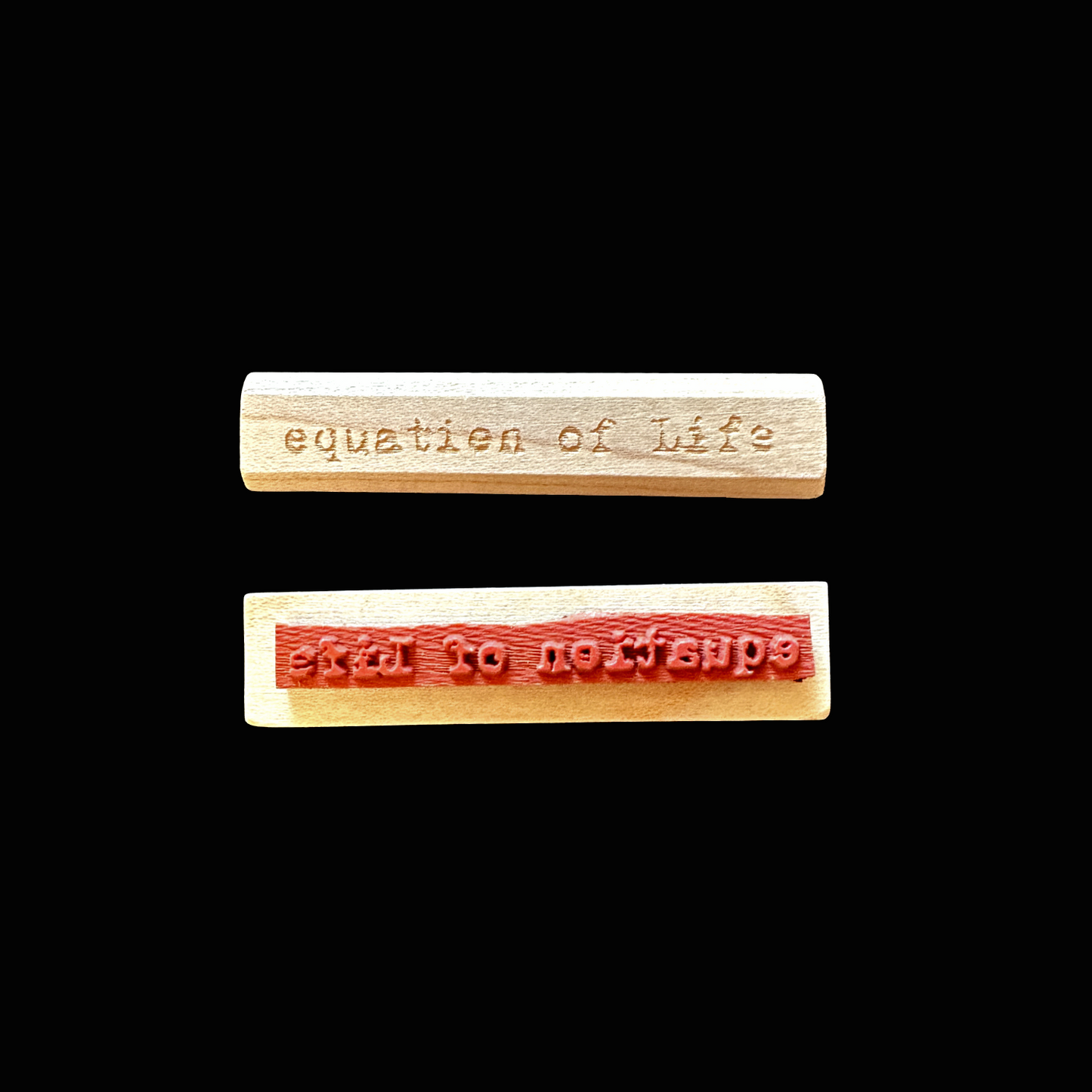 TAOthings Studio - Pythonesque & Equation of life rubber stamps