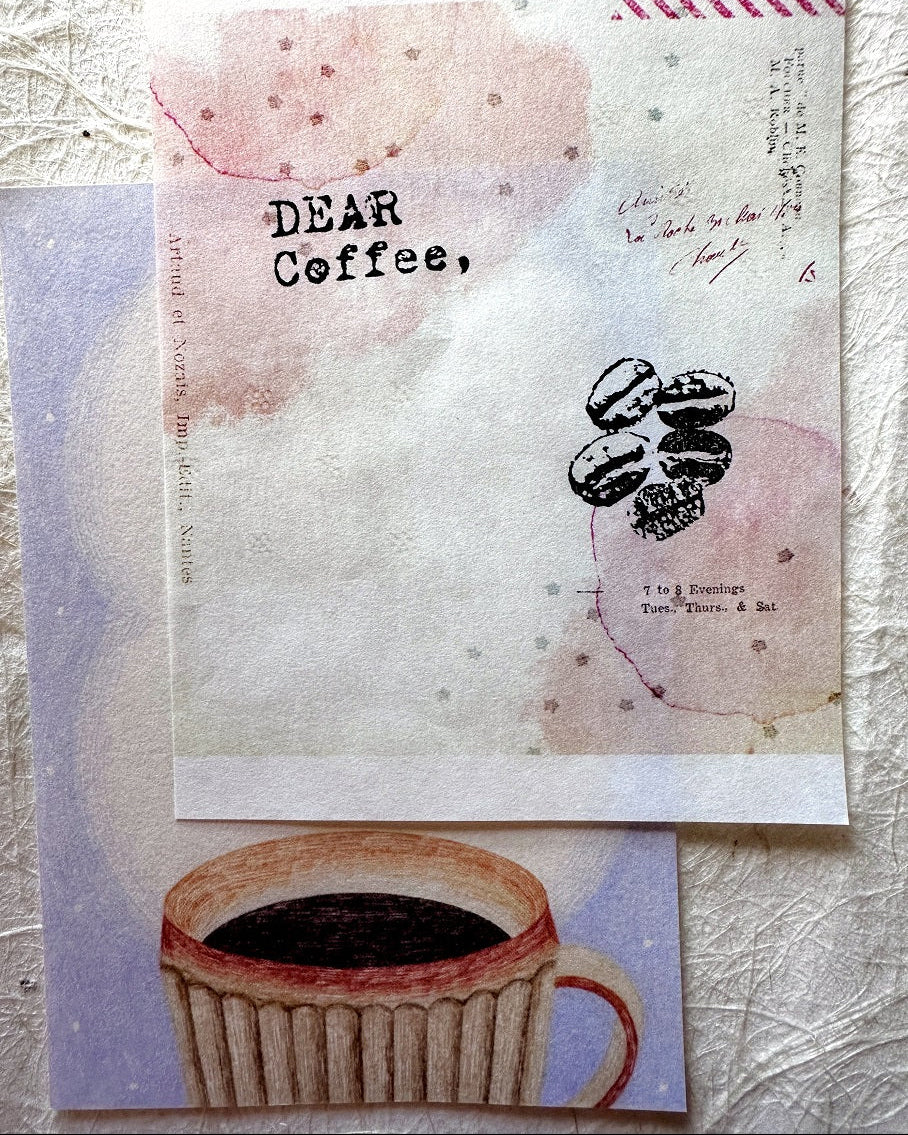 TAOthings Studio - Dear Coffee, & Coffee Beans rubber stamps
