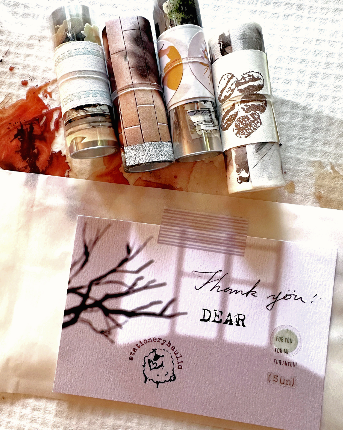 TAOthings Studio - Dear Coffee, & Coffee Beans rubber stamps