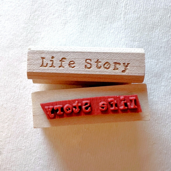 TAOthings Studio - Life Story rubber stamp