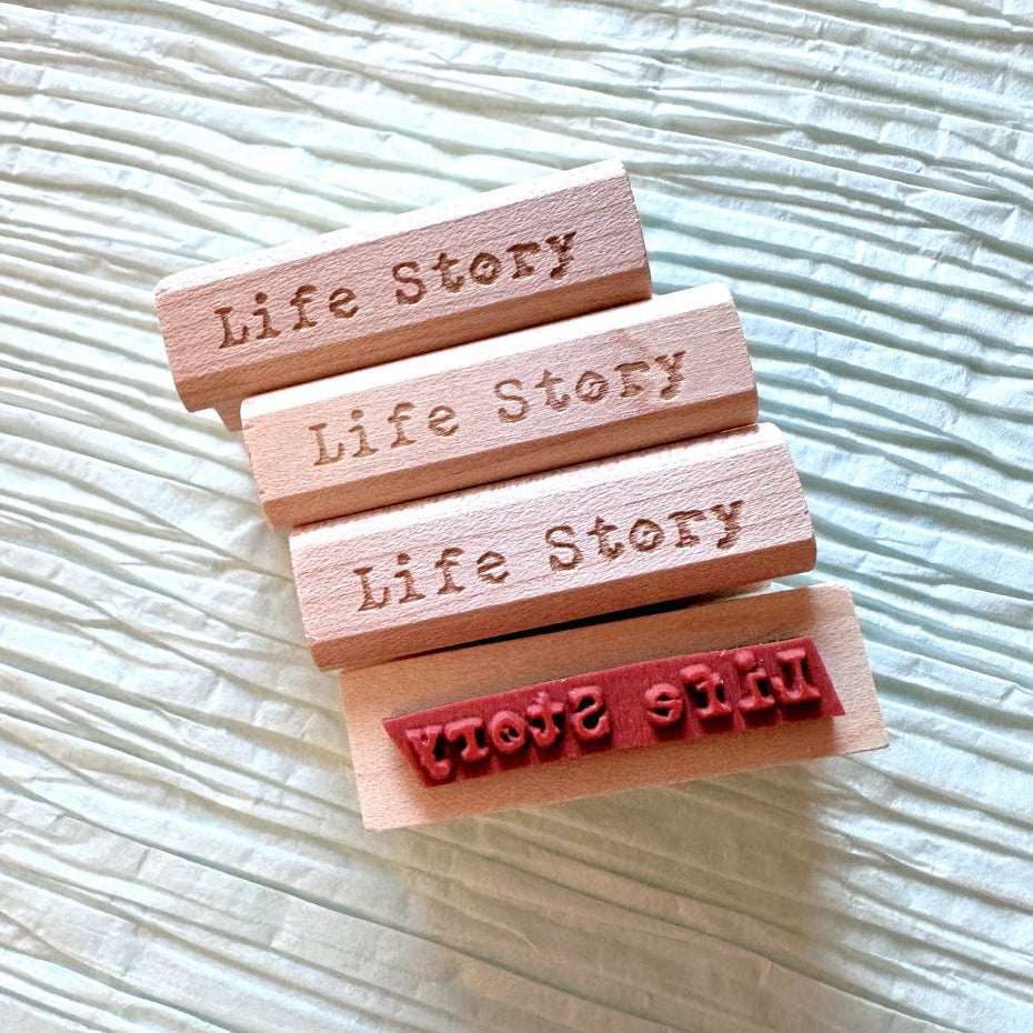 TAOthings Studio - Life Story rubber stamp