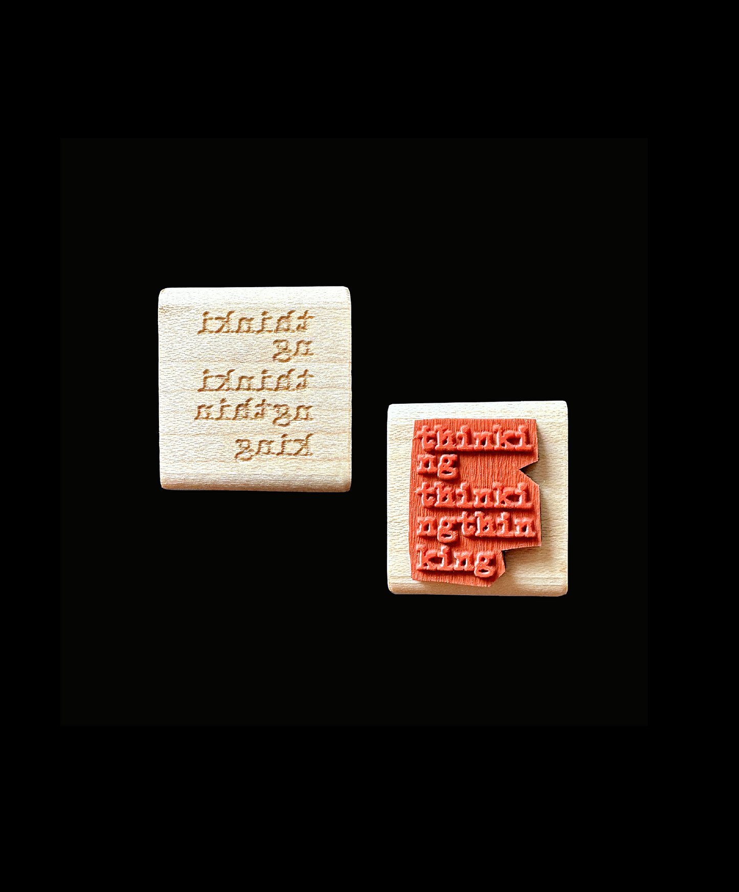 TAOthings Studio - thinking rubber stamps