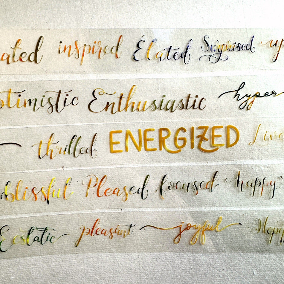 J.A.B. Design - Emotional Harmony PET tape SAMPLES