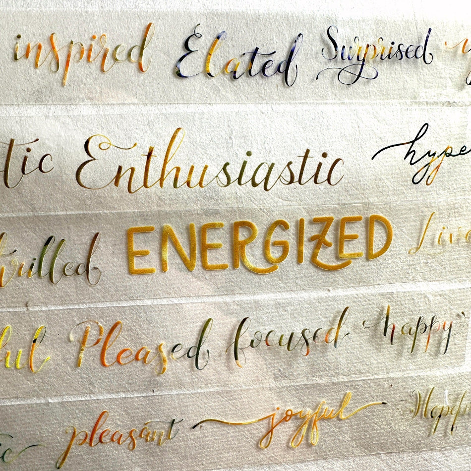 J.A.B. Design - Emotional Harmony PET tape SAMPLES