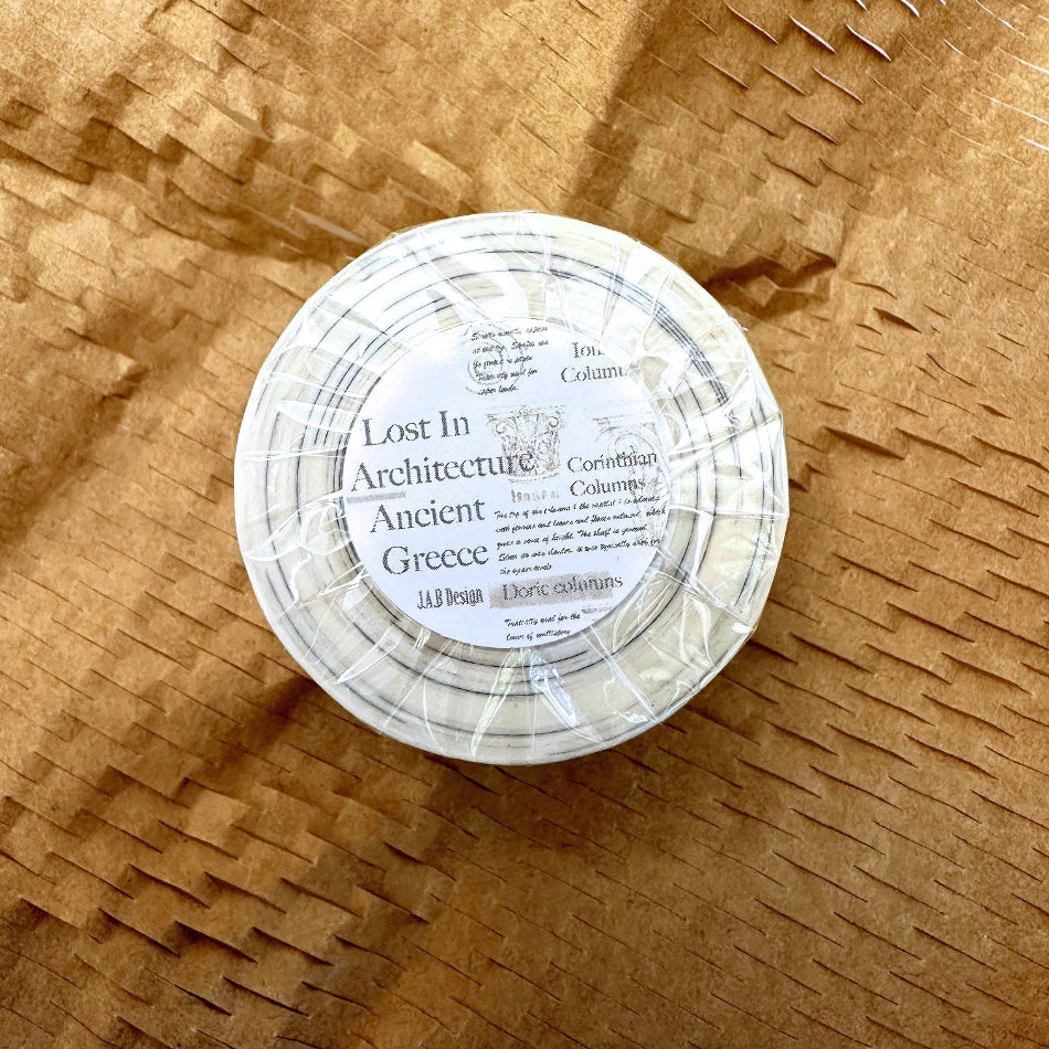 J.A.B. Design - Lost in Architecture: Ancient Greece washi tape SAMPLES