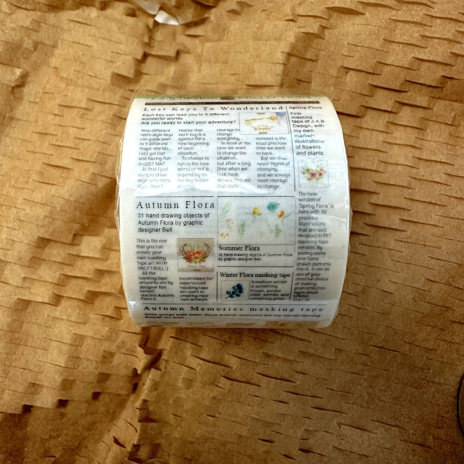 J.A.B. Design - Five Years Collection washi tape SAMPLES