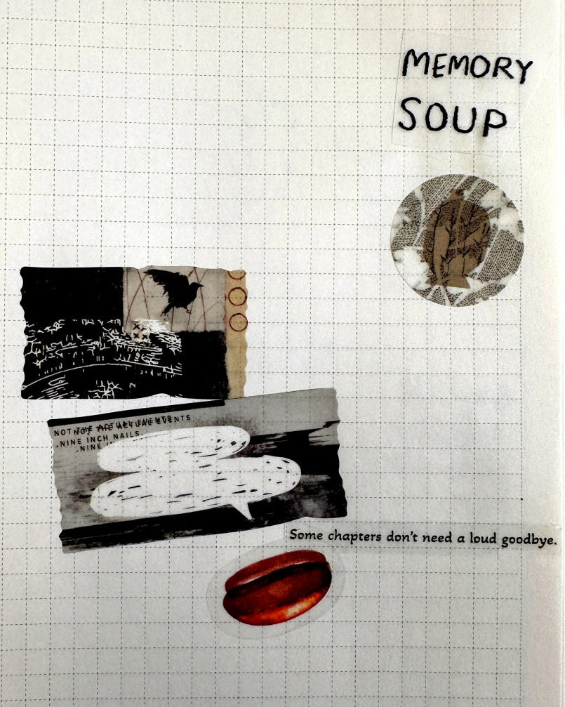 TOP Studio - Journey Vol. 3 Soft Ending kiss-cut PET tape SAMPLES