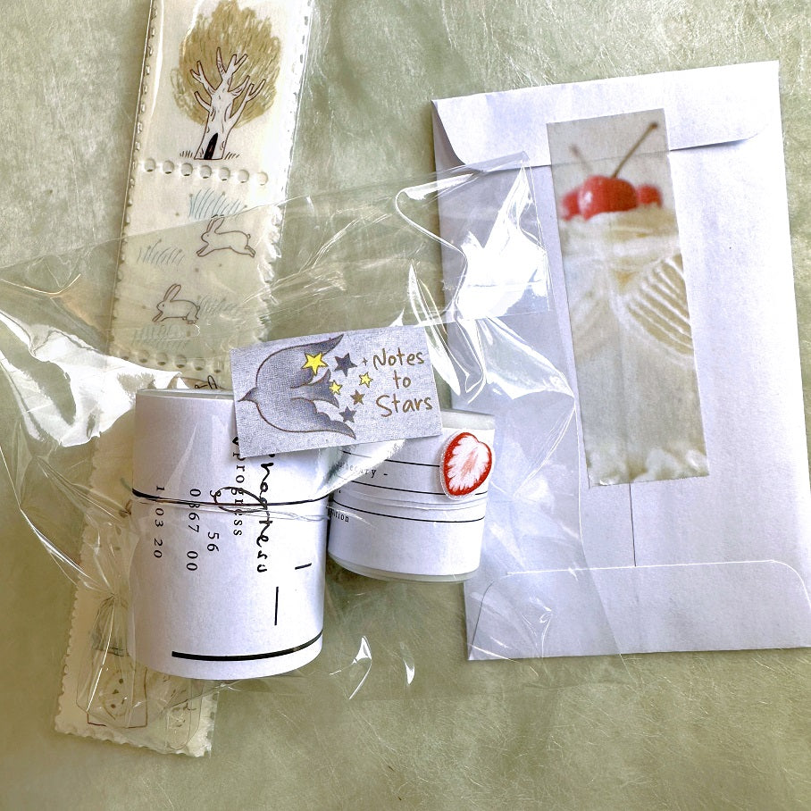 oyaMADE - OYATSU perforated washi tape SAMPLES