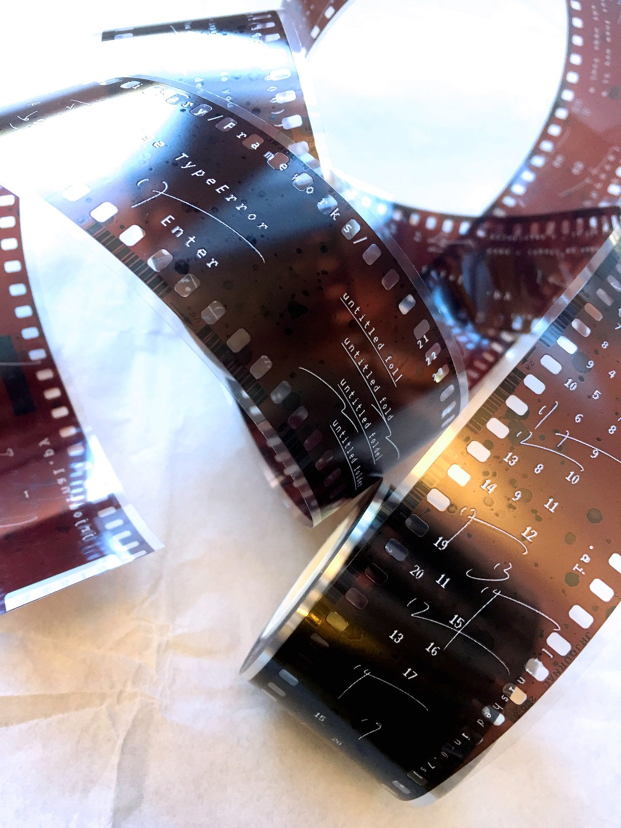 Jr. Journal - Film PET tape SAMPLES
