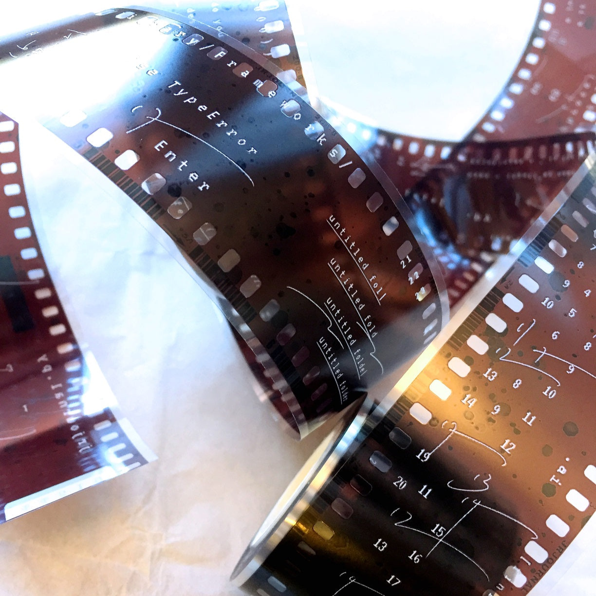 Jr. Journal - Film PET tape SAMPLES