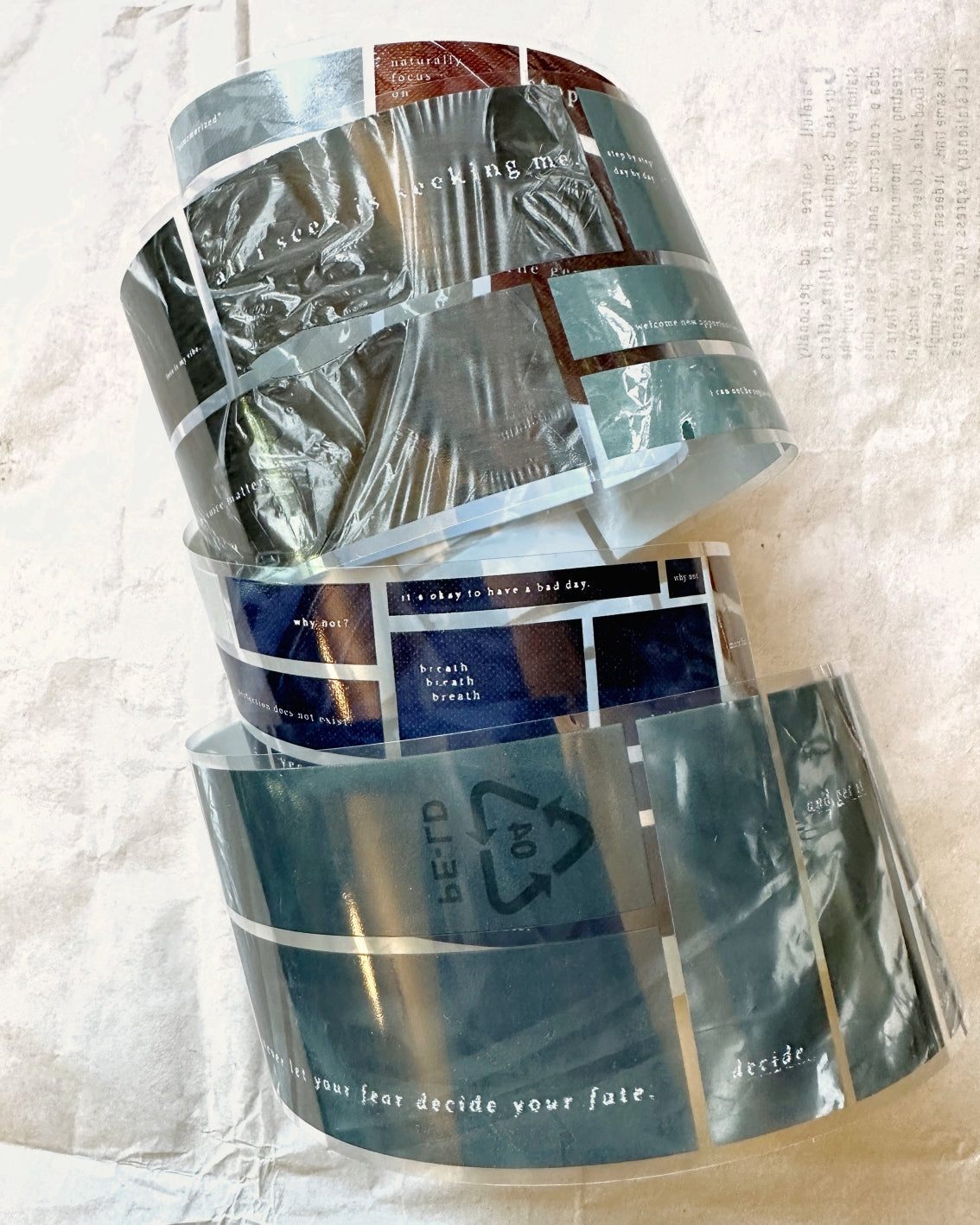 Jr. Journal - Solid Tag PET tape SAMPLES