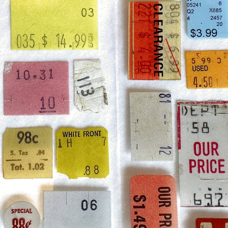 Jr. Journal - Price Tag PET tape SAMPLES