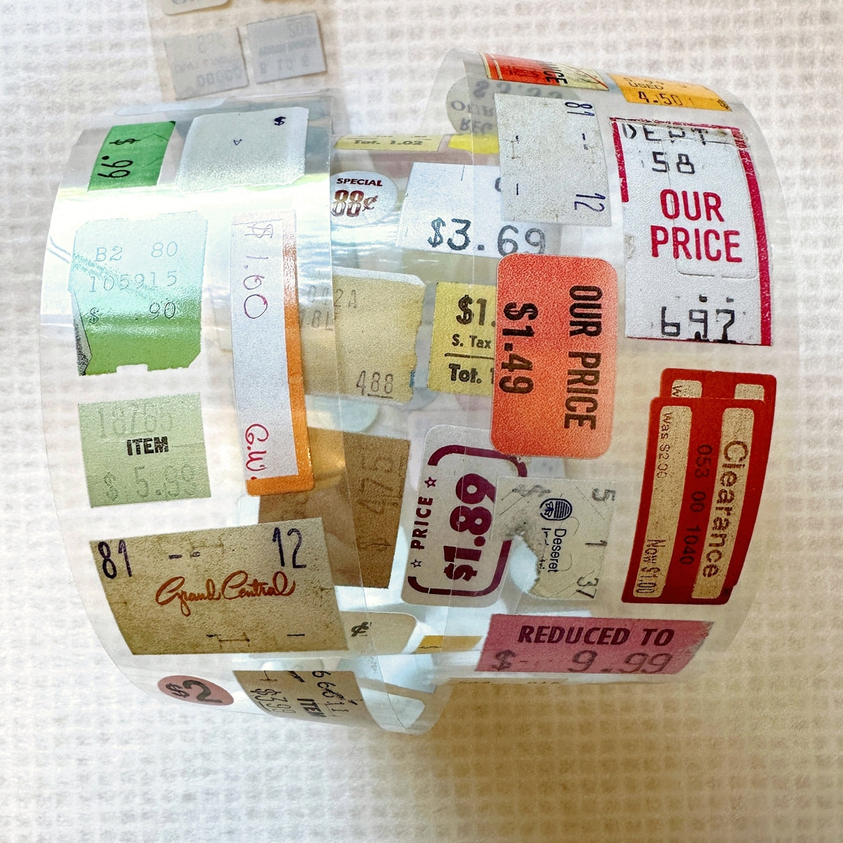 Jr. Journal - Price Tag PET tape SAMPLES