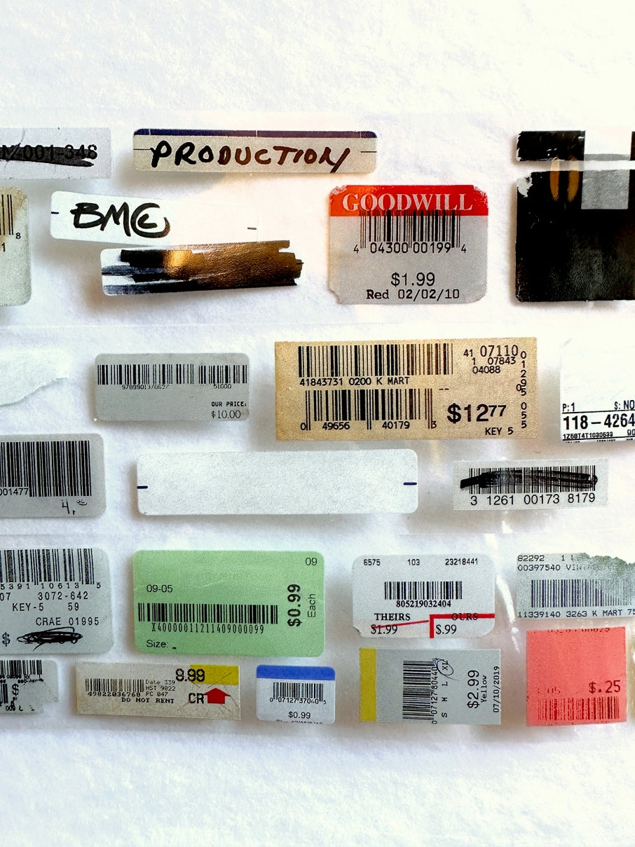 Jr. Journal - Barcode PET tape SAMPLES