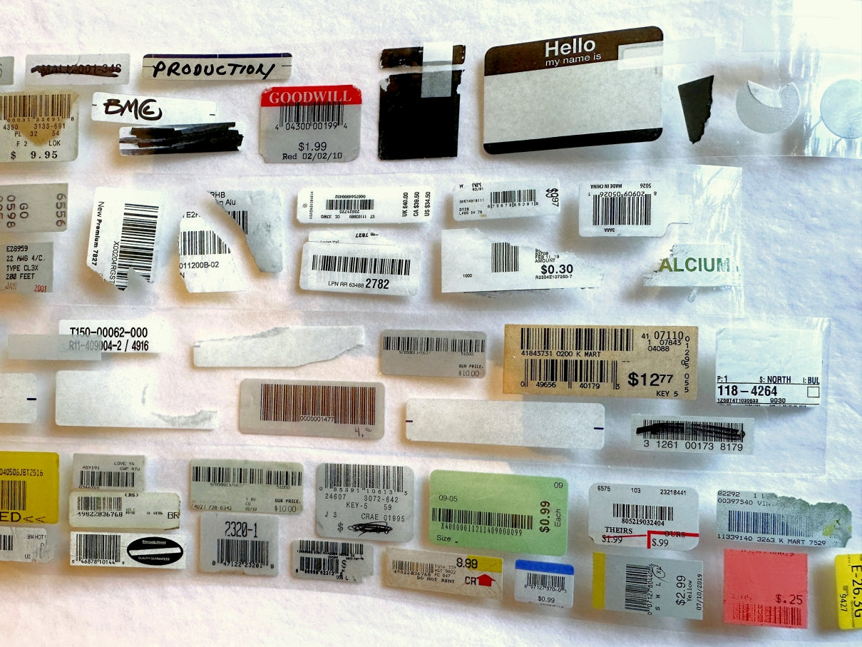 Jr. Journal - Barcode PET tape SAMPLES