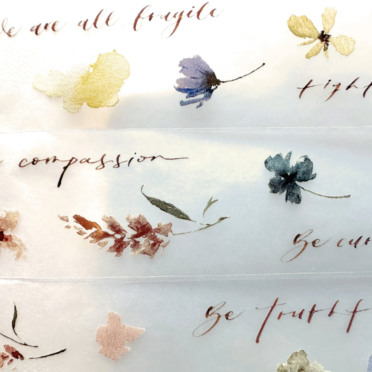 Jr. Journal - Healing Garden PET tape (3 cm x 140 cm) SAMPLES