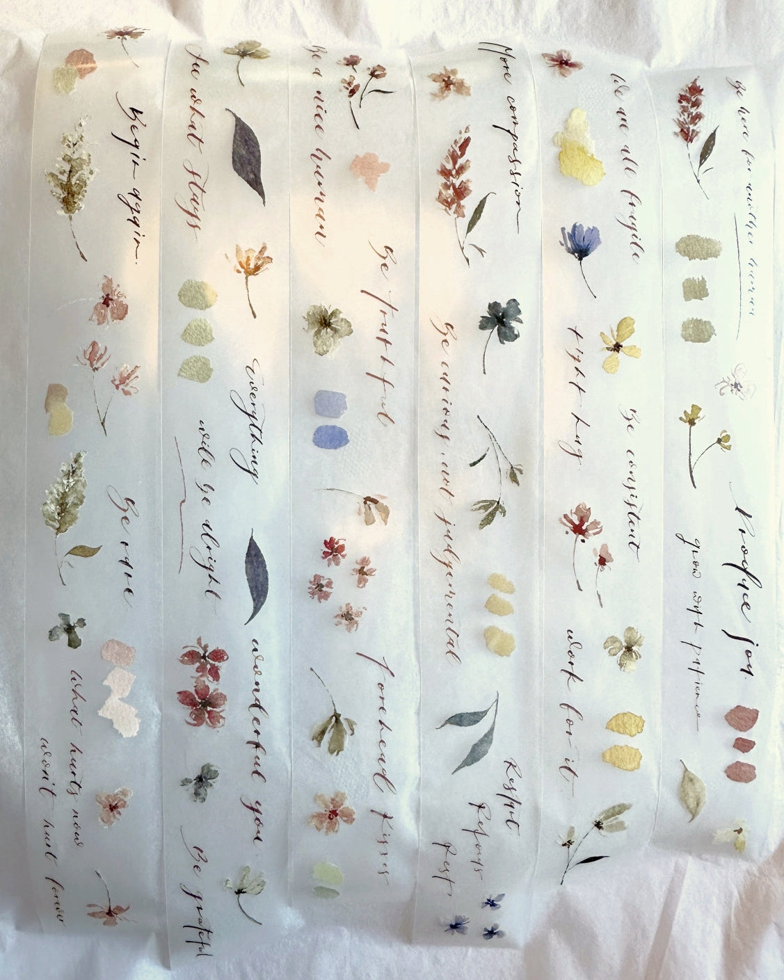 Jr. Journal - Healing Garden PET tape (3 cm x 140 cm) SAMPLES