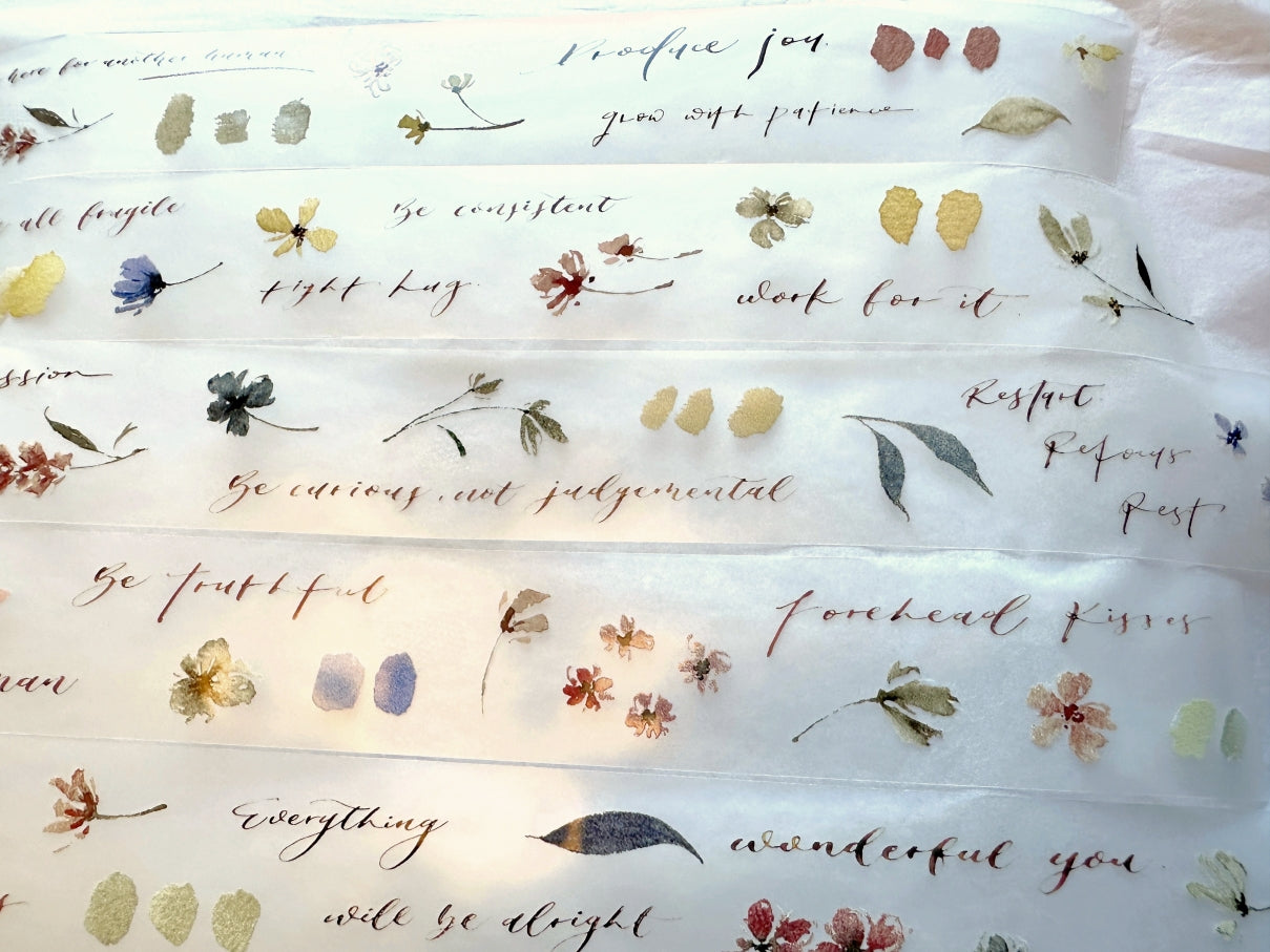 Jr. Journal - Healing Garden PET tape (3 cm x 140 cm) SAMPLES