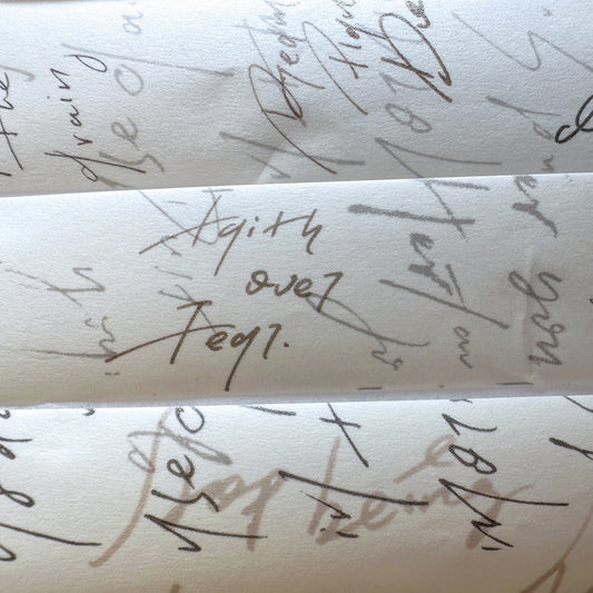 Jr. Journal - Messy Message washi tape 173 cm SAMPLES