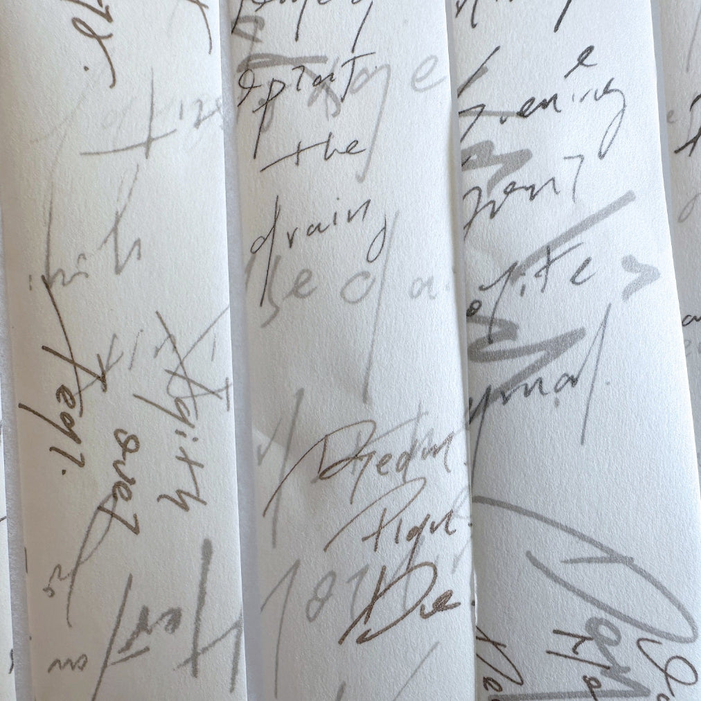 Jr. Journal - Messy Message washi tape 173 cm SAMPLES