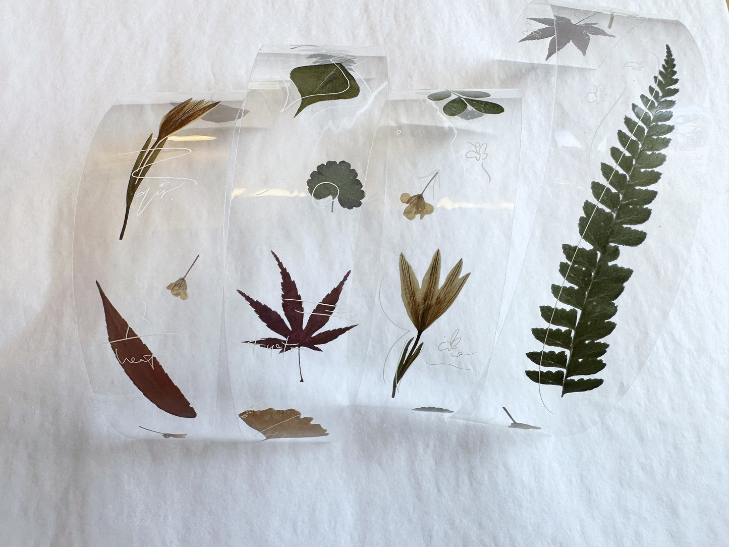 Jr. Journal - Wild Fleur PET tape SAMPLES