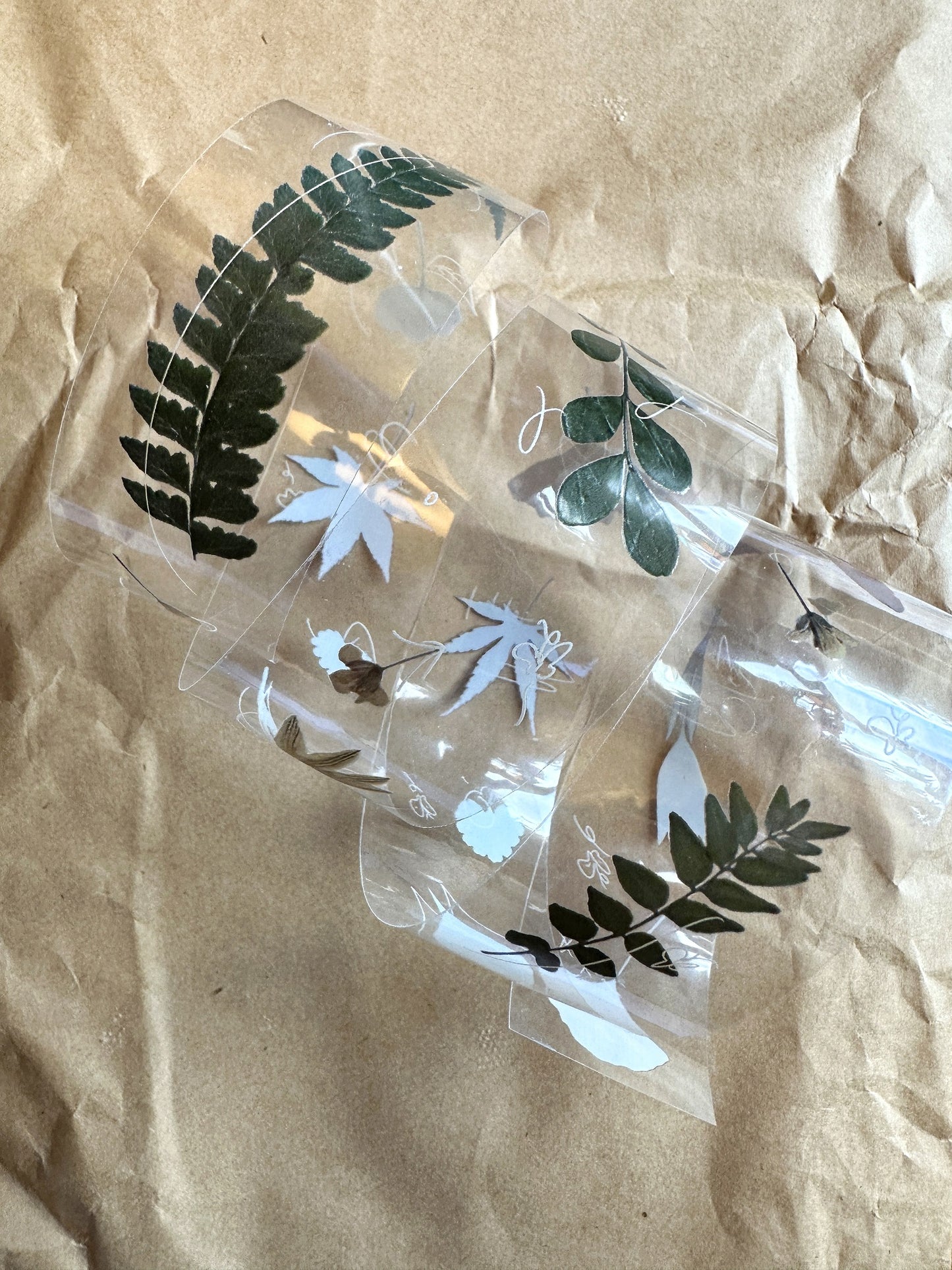 Jr. Journal - Wild Fleur PET tape SAMPLES