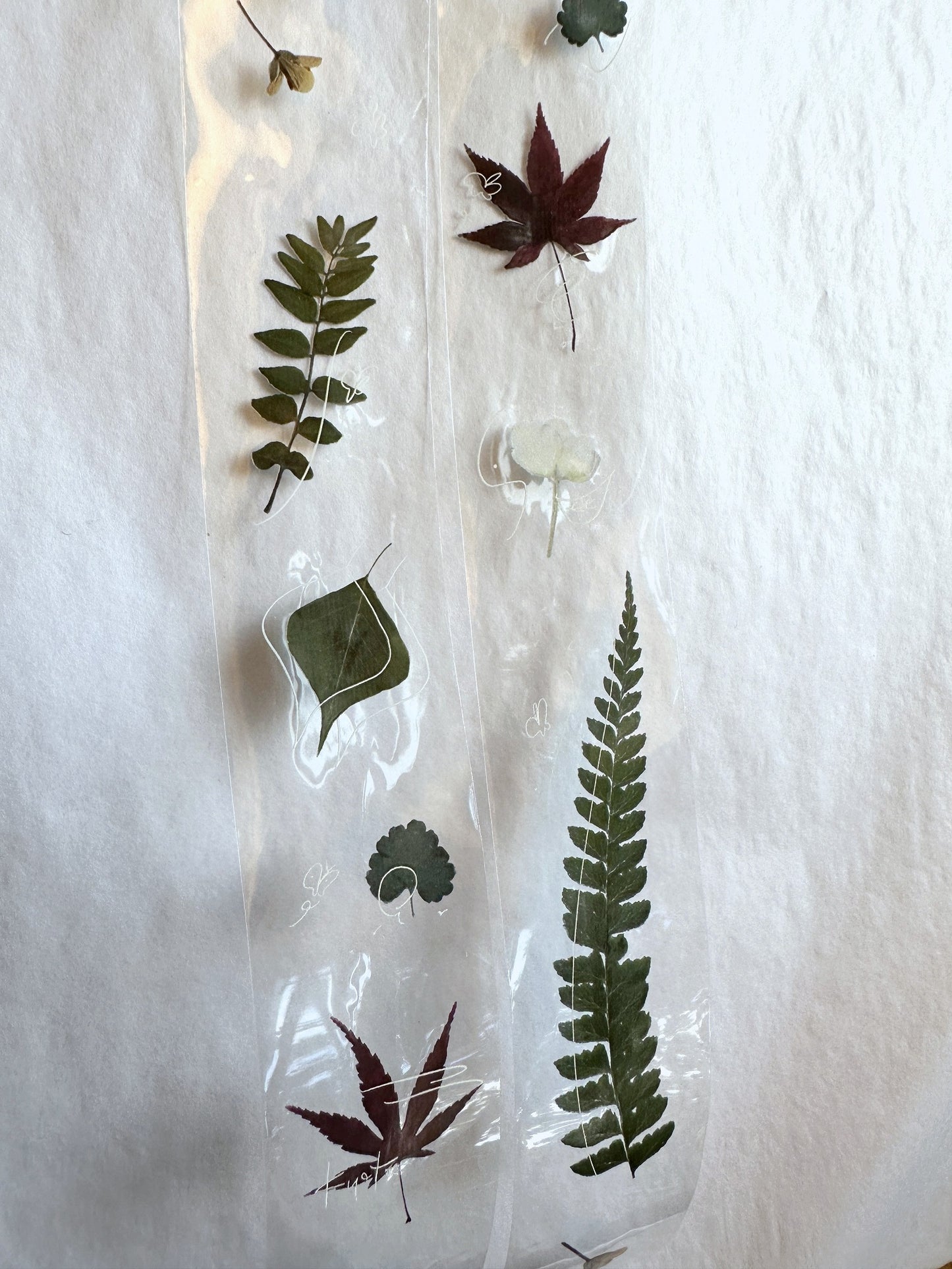Jr. Journal - Wild Fleur PET tape SAMPLES