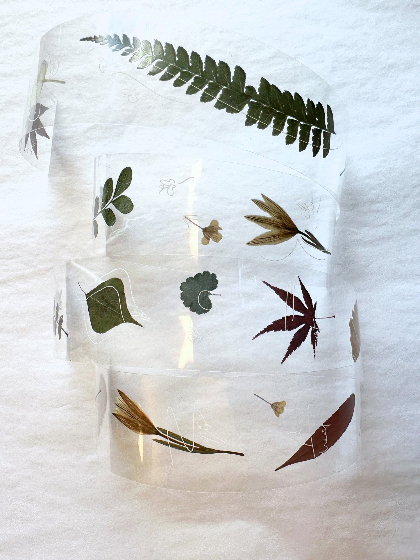 Jr. Journal - Wild Fleur PET tape SAMPLES