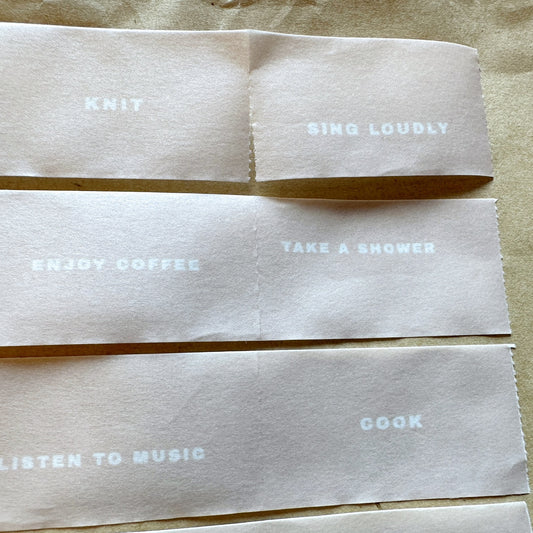 Jr. Journal - Healers ver. 1 perforated washi tape SAMPLES