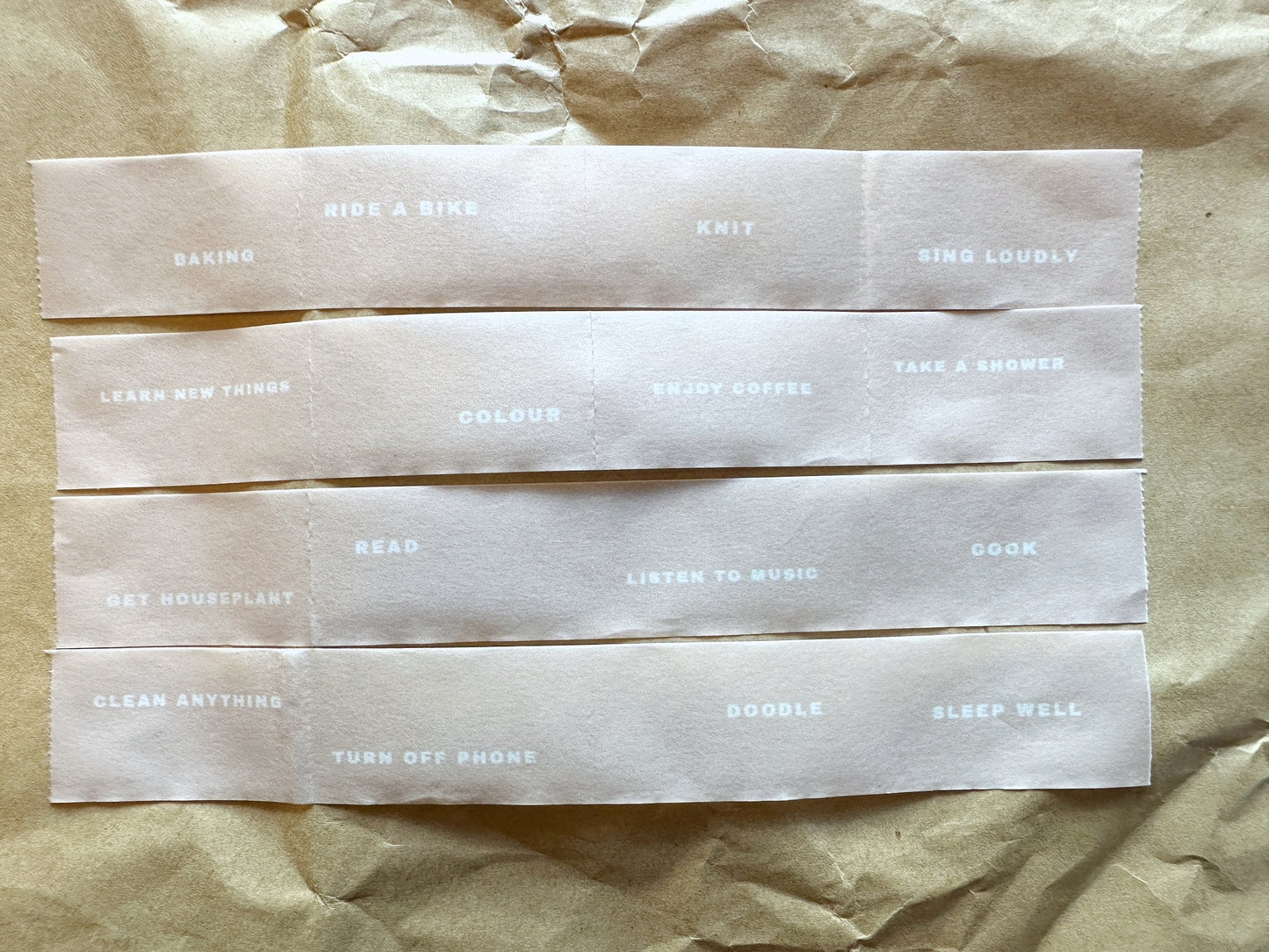 Jr. Journal - Healers ver. 1 perforated washi tape SAMPLES
