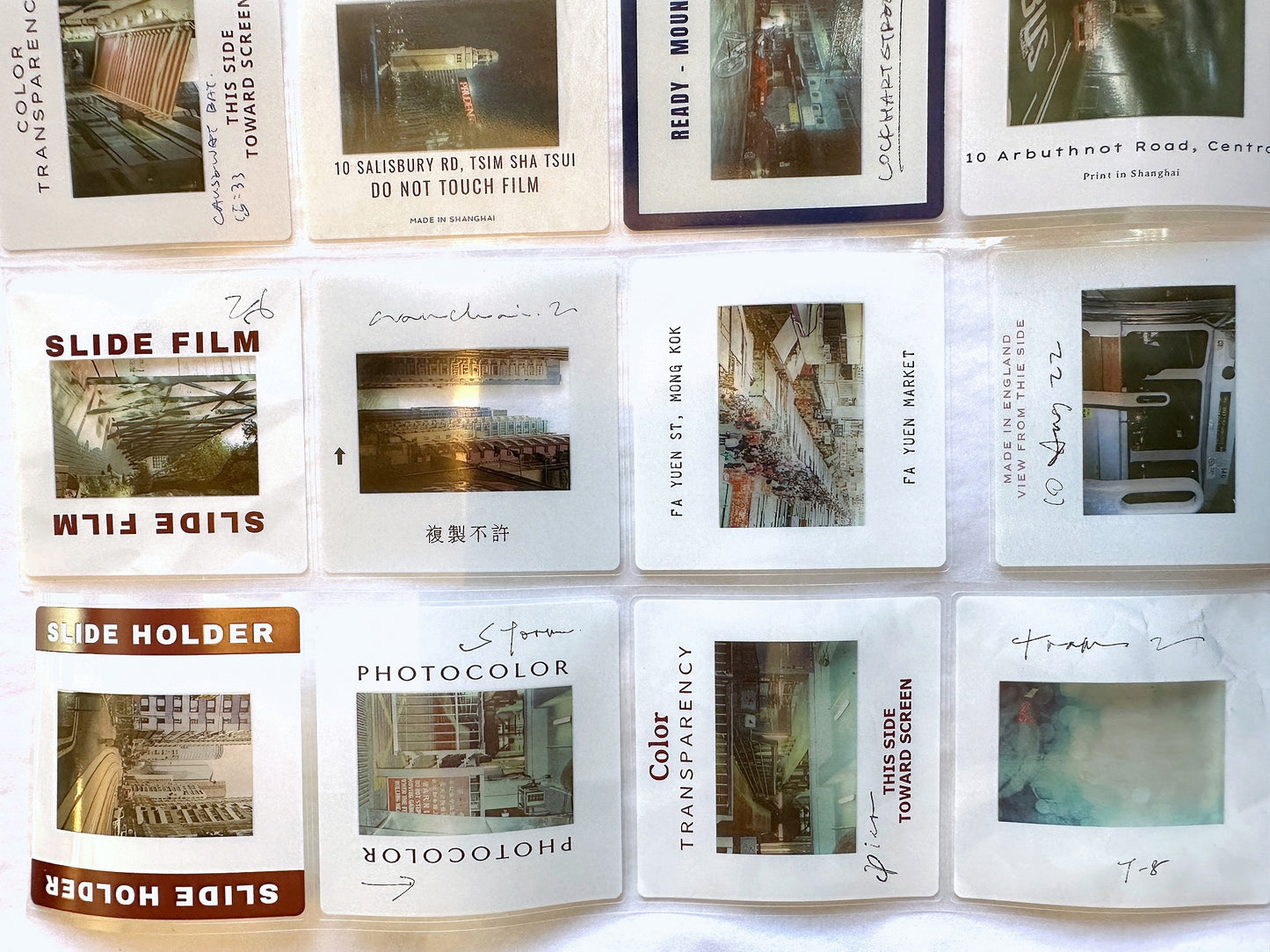 Jr. Journal - Slide Film kiss-cut PVC tape SAMPLES