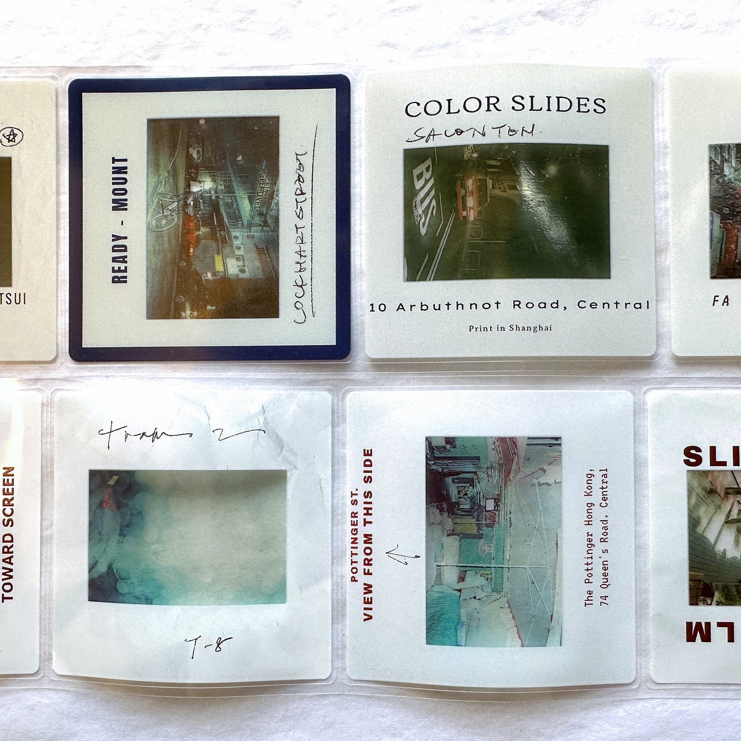 Jr. Journal - Slide Film kiss-cut PVC tape SAMPLES