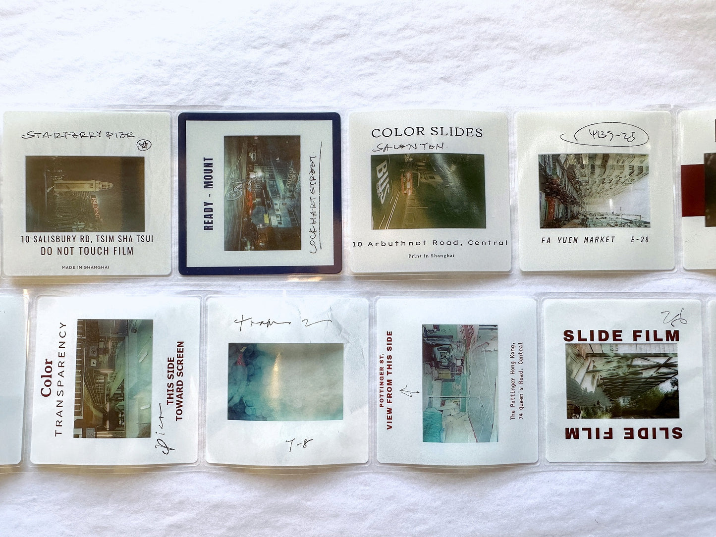 Jr. Journal - Slide Film kiss-cut PVC tape SAMPLES