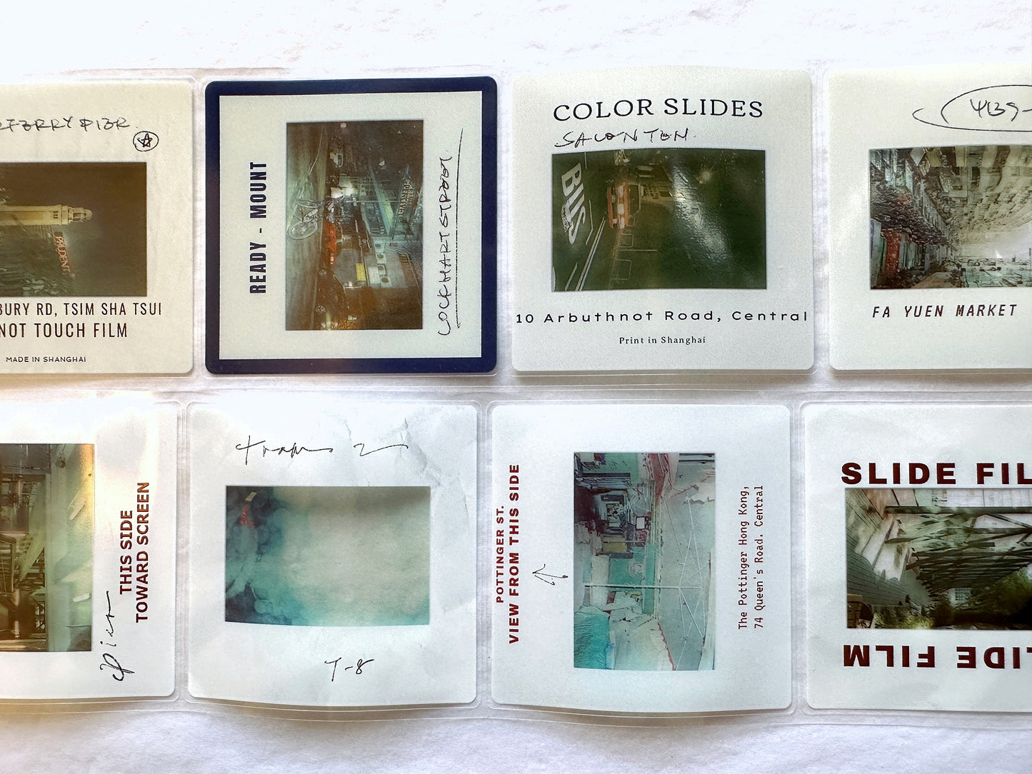 Jr. Journal - Slide Film kiss-cut PVC tape SAMPLES