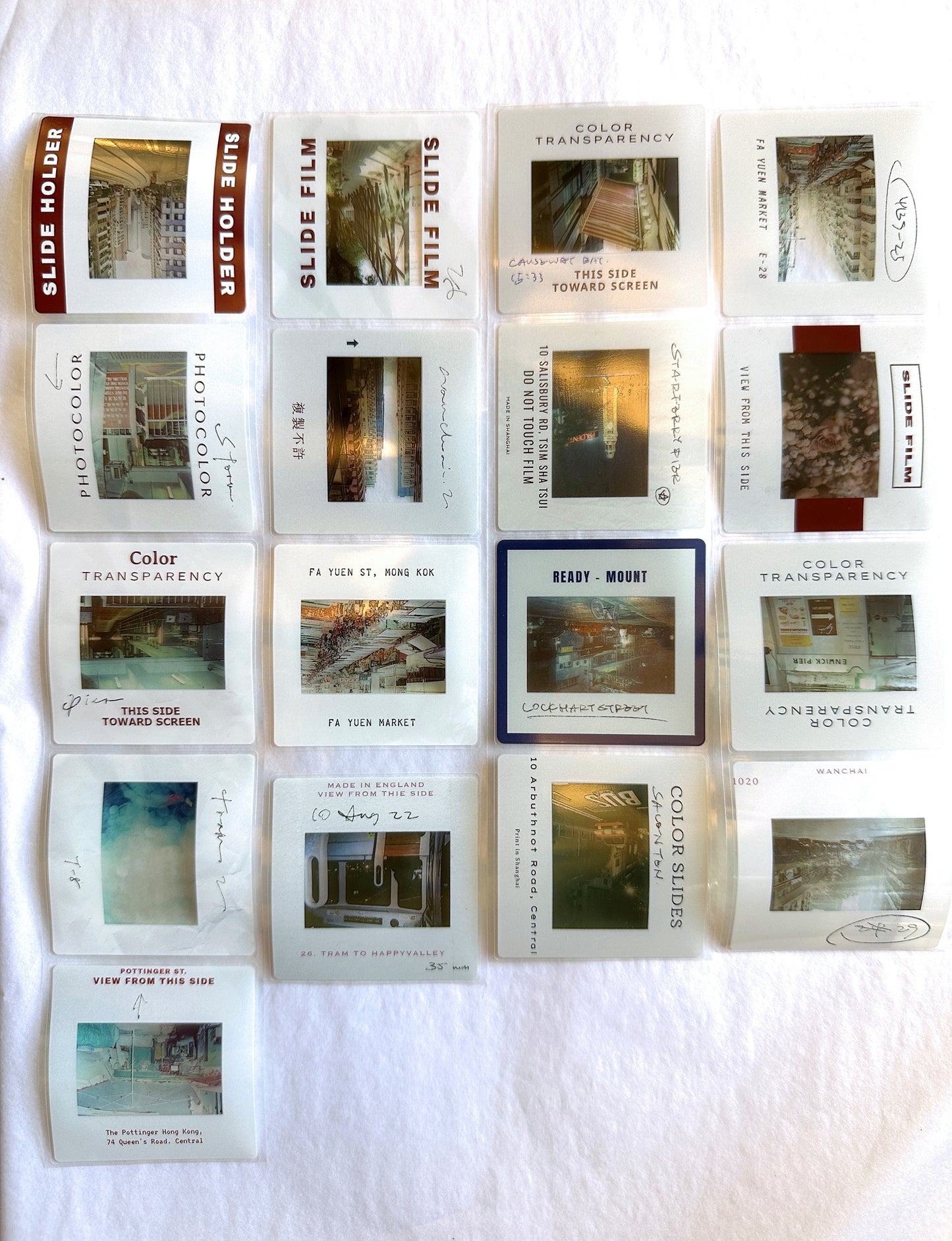 Jr. Journal - Slide Film kiss-cut PVC tape SAMPLES