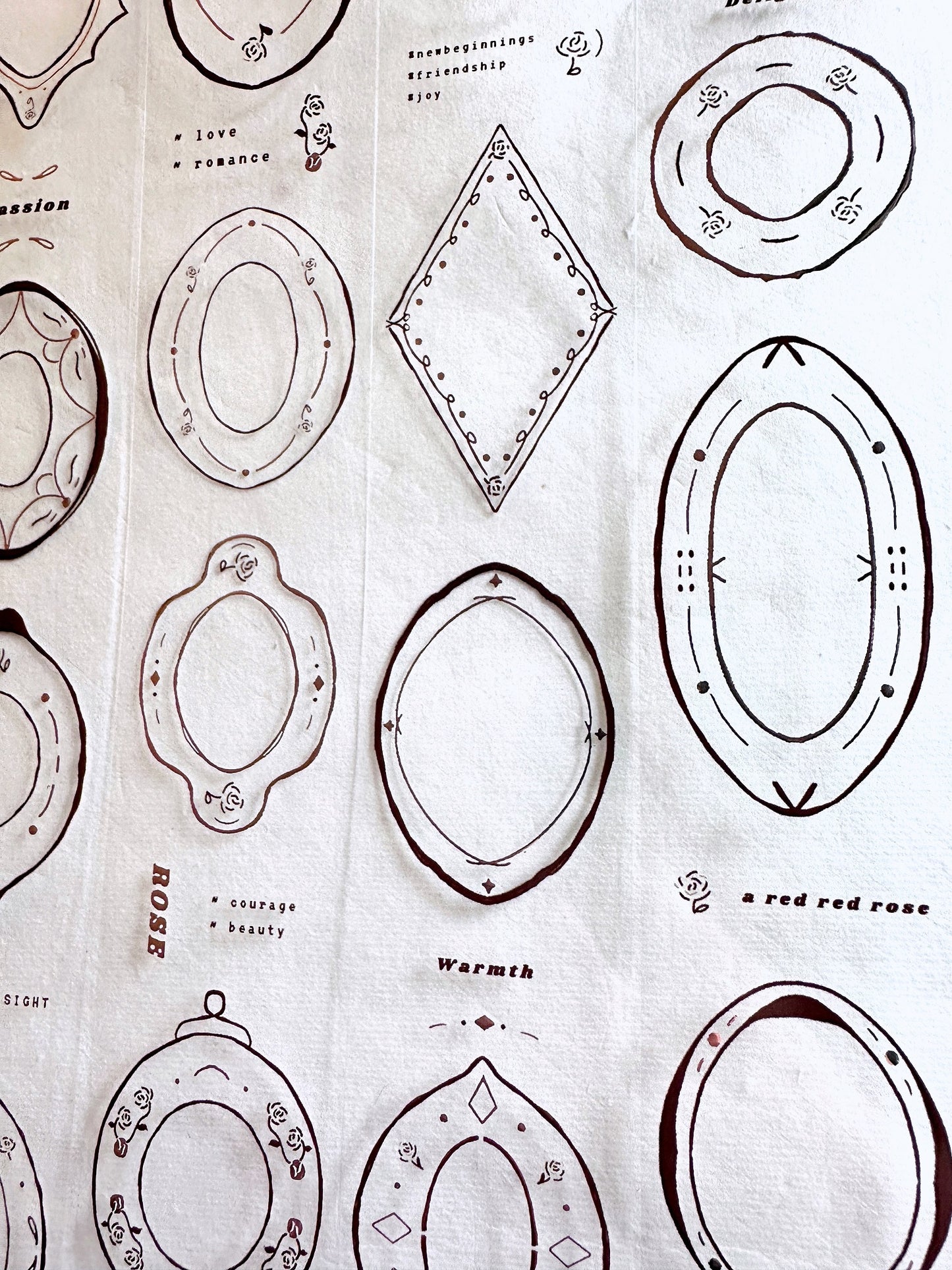 Jr. Journal - [Limited edition] Plates rose-gold PET tape SAMPLES