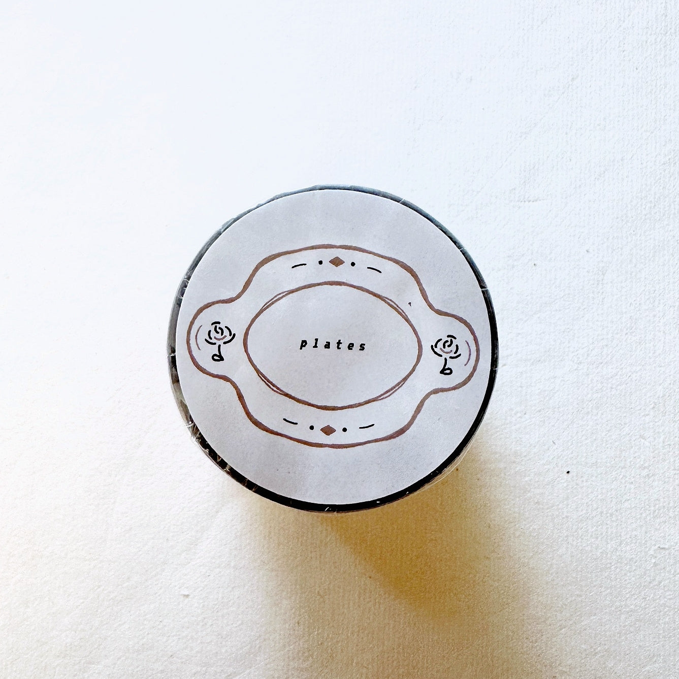 Jr. Journal - [Limited edition] Plates rose-gold PET tape SAMPLES
