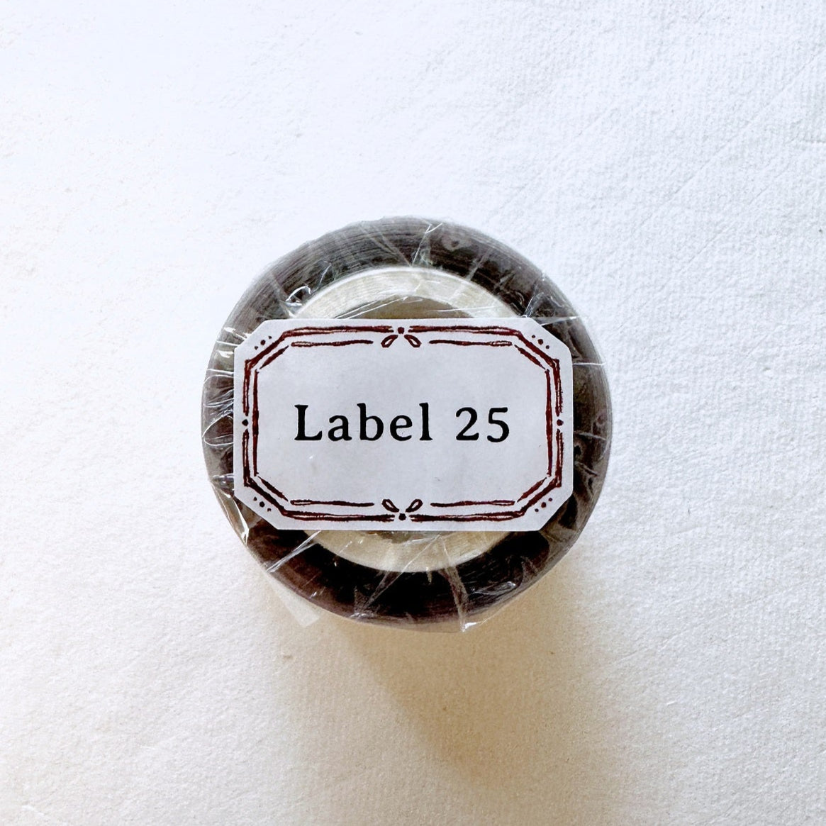 Jr. Journal - Label 25 kiss-cut rose-gold PVC tape SAMPLES