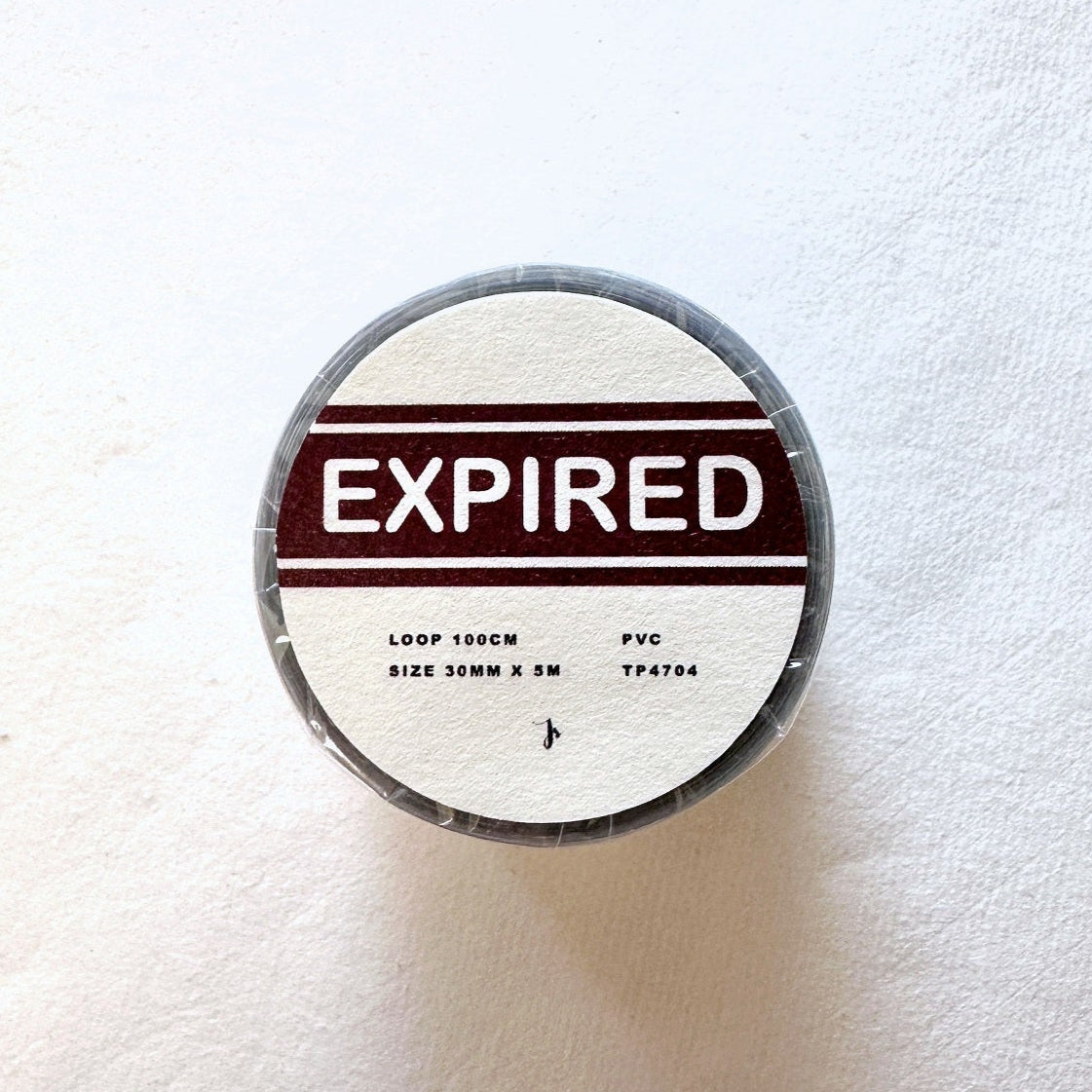 Jr. Journal - Expired Visa Stamp kiss-cut PVC tape SAMPLES