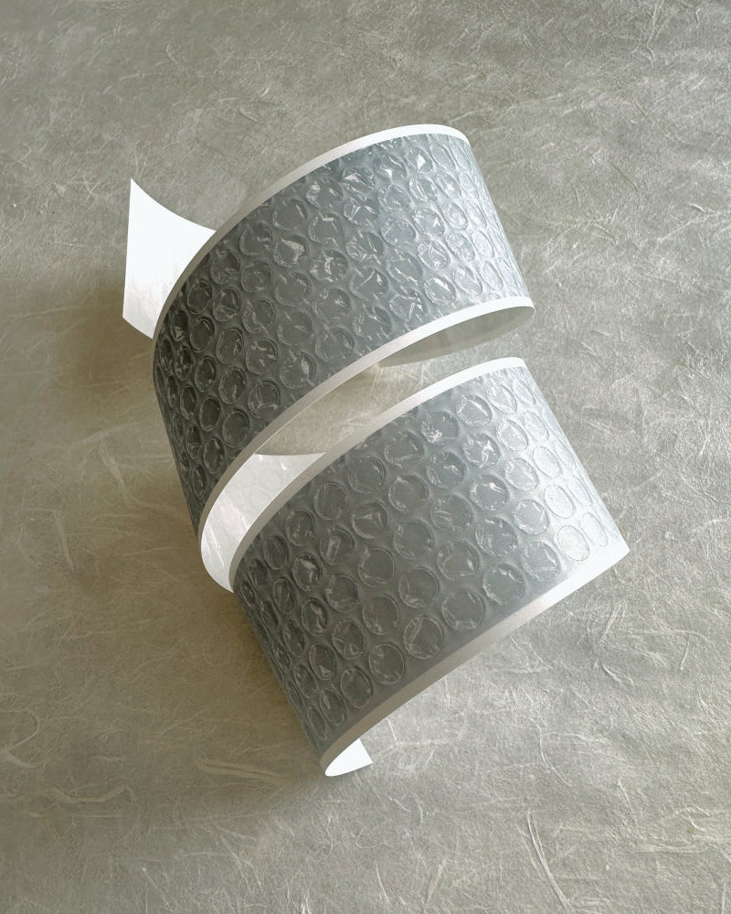 Jr. Journal - Bubble cushioning dots kiss-cut PVC tape (sticker roll) SAMPLES