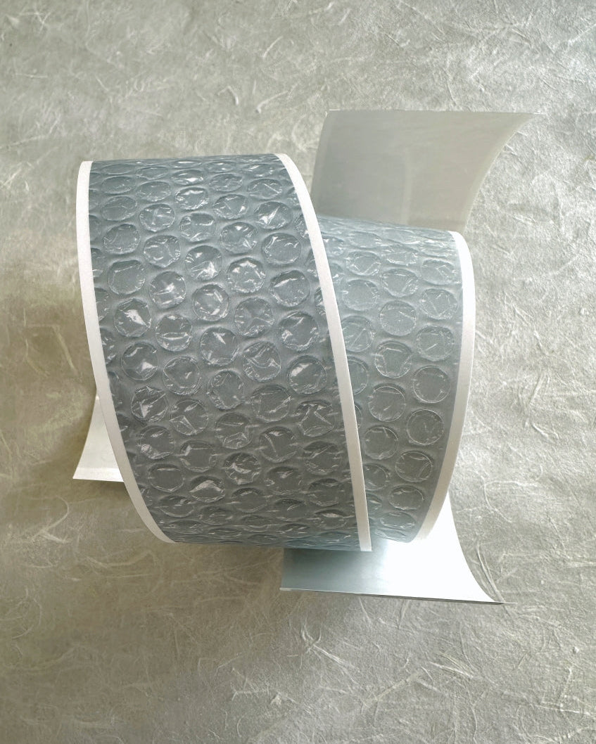 Jr. Journal - Bubble cushioning dots kiss-cut PVC tape (sticker roll) SAMPLES