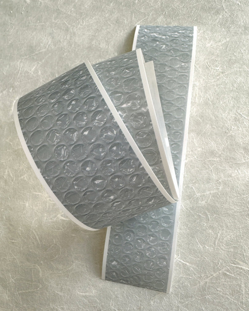 Jr. Journal - Bubble cushioning dots kiss-cut PVC tape (sticker roll) SAMPLES
