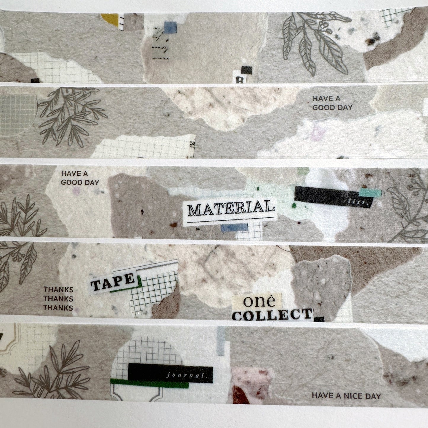 Jiu Shi - Paperholic Mini washi tape SAMPLES