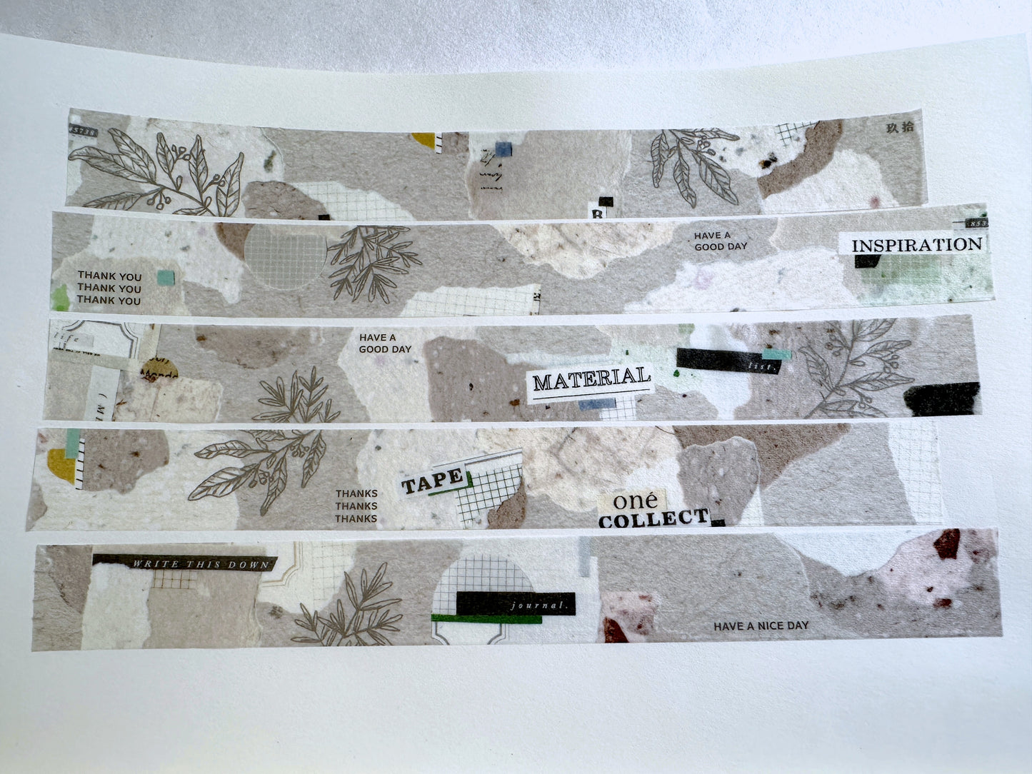 Jiu Shi - Paperholic Mini washi tape SAMPLES