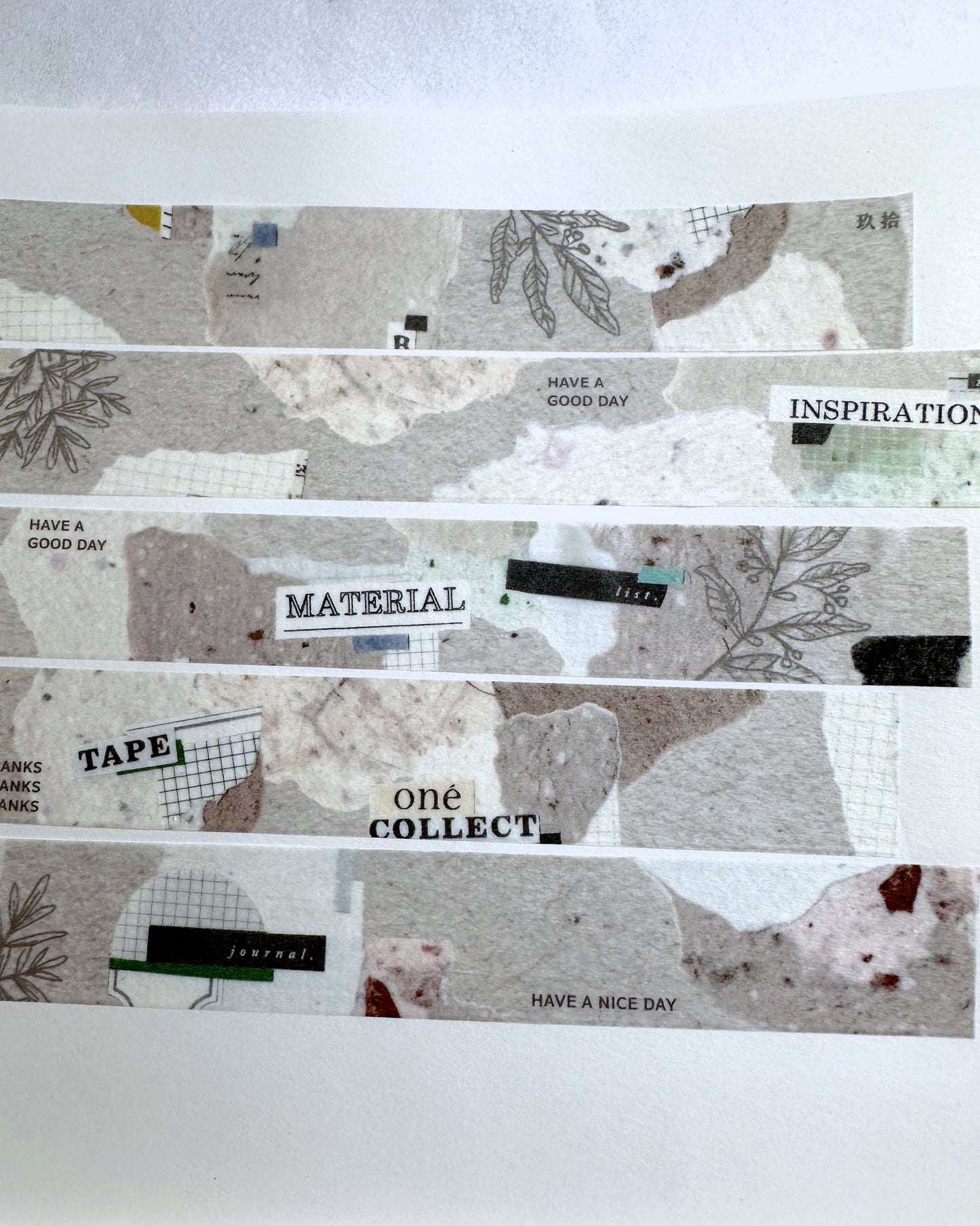 Jiu Shi - Paperholic Mini washi tape SAMPLES
