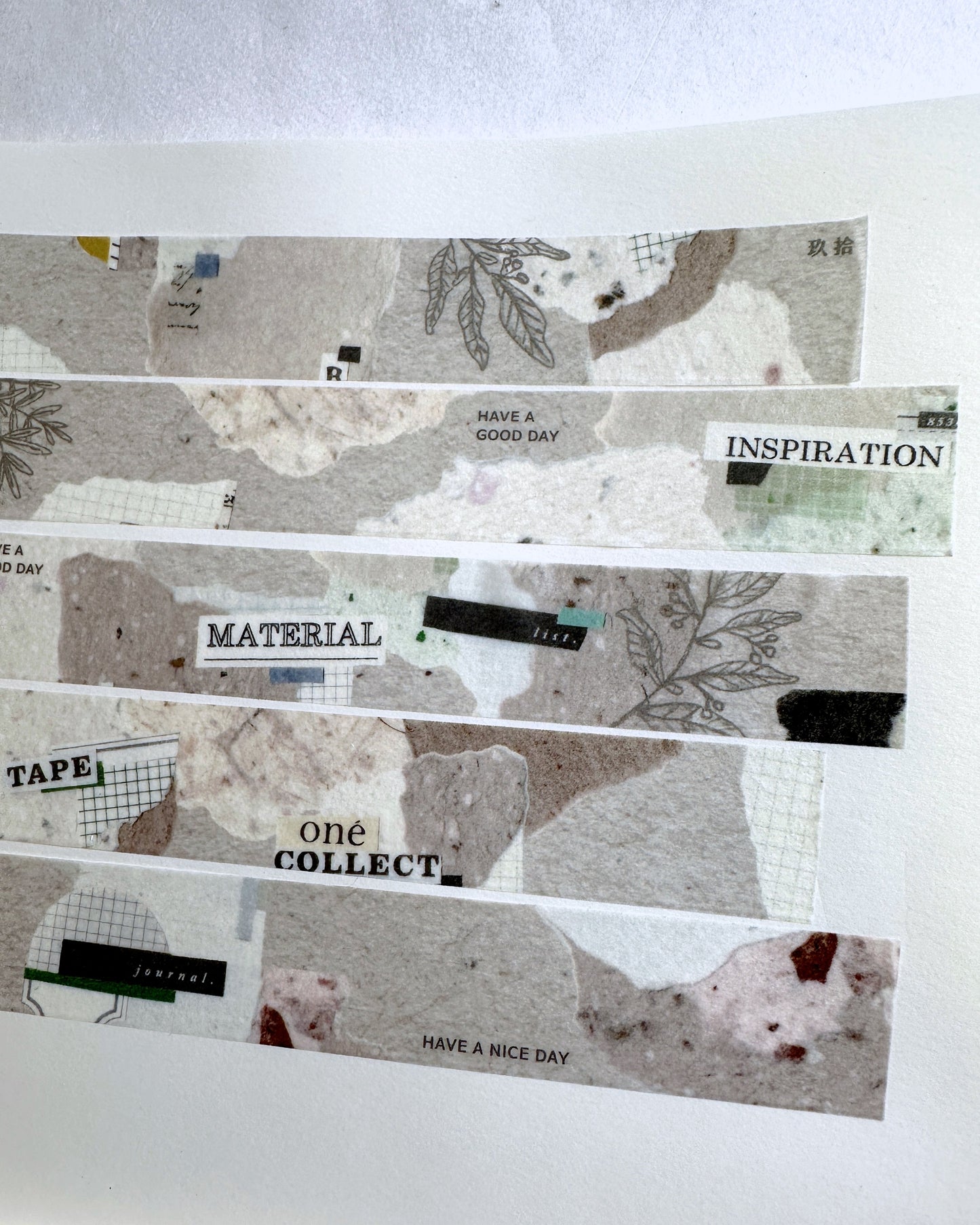 Jiu Shi - Paperholic Mini washi tape SAMPLES