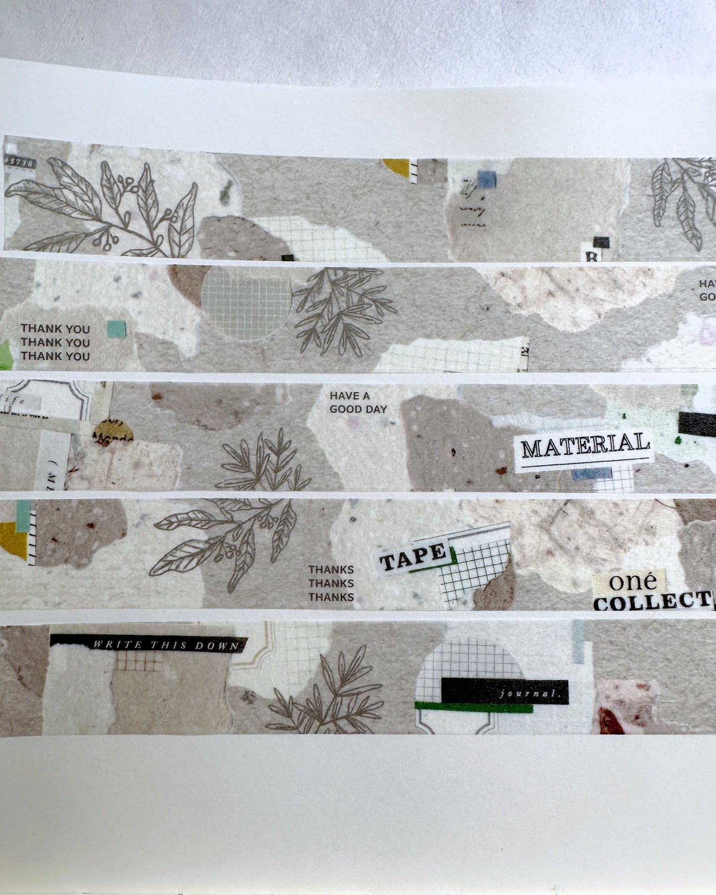 Jiu Shi - Paperholic Mini washi tape SAMPLES