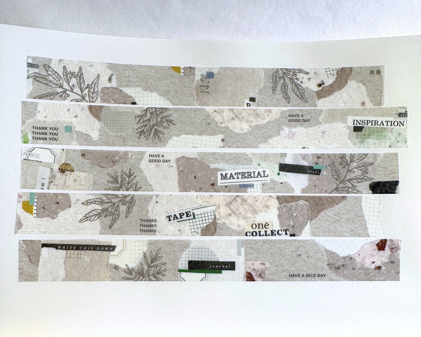 Jiu Shi - Paperholic Mini washi tape SAMPLES