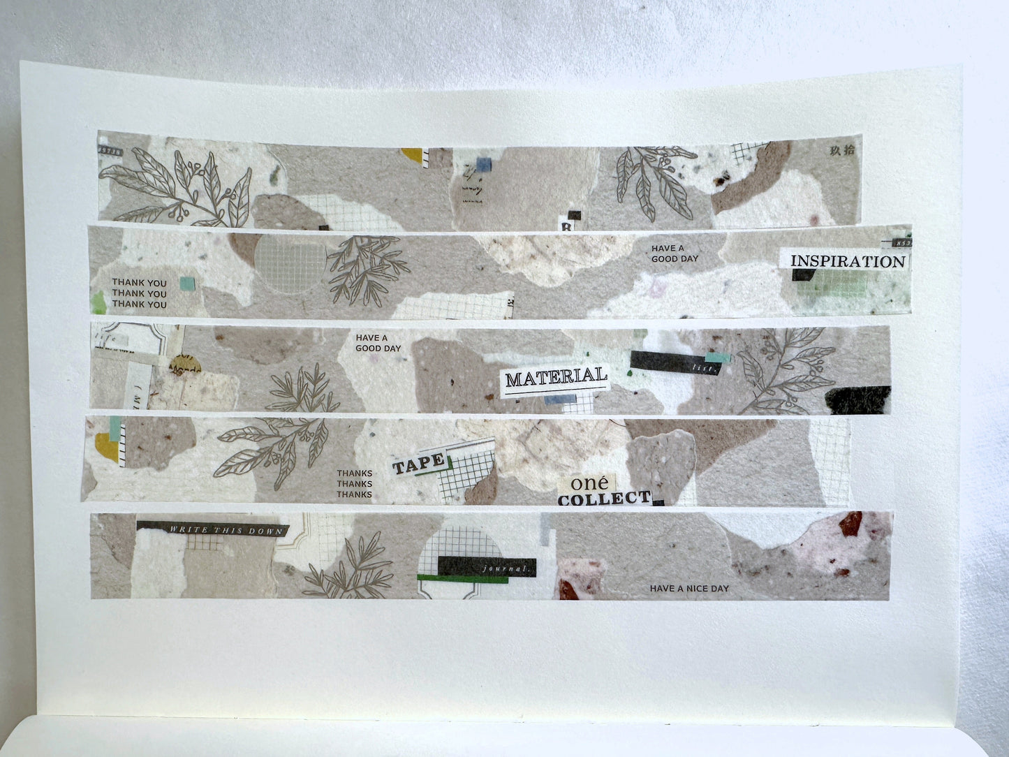 Jiu Shi - Paperholic Mini washi tape SAMPLES